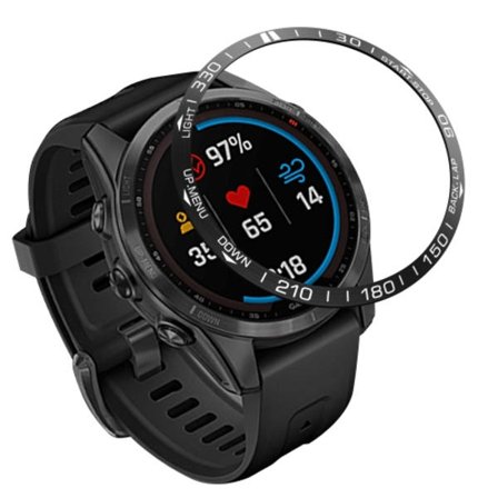 Smartwatch Urtavla Bezel Ring Cover för Garmin Fenix ​​7S