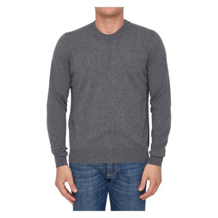 Maison Margiela, Knitwear Si 1Ha 0008 S17783 Grijs, Heren, Maat:L