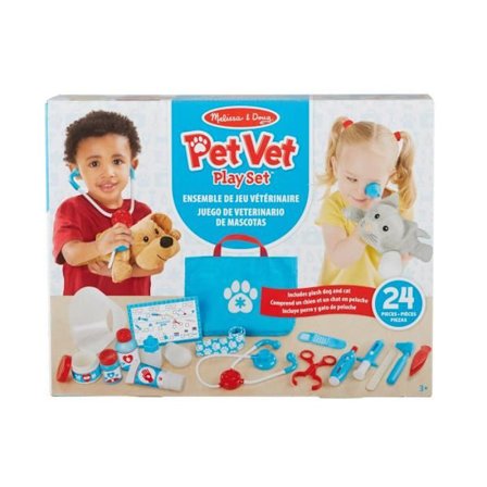 Låtsaslek - Veterinär - 24 delar - Från 3 år - Melissa & Doug