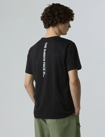 The North Face M Vertical Logo Ss Tee - Black - S