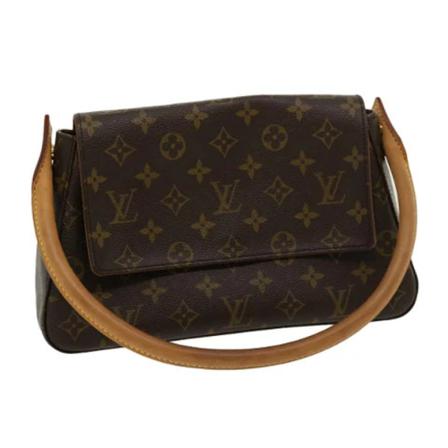 Louis Vuitton Vintage, Pre-owned Shoulder Bags Bruin, Dames, Maat:ONE Size,Canvas