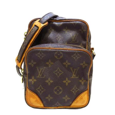 Louis Vuitton Vintage, Pre-owned Polyester louis-vuitton-bags Bruin, Dames, Maat:ONE Size