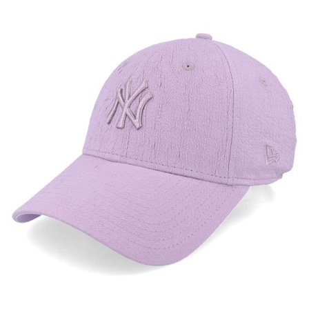 New Era - MLB Lila adjustable Keps - New York Yankees Womens Bubble Stitch 9FORTY Purple Adjustable @ Hatstore