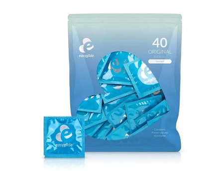 Easyglide Regular Kondomer 40 stk, Mænd, Krop & Helse, Kondomer
