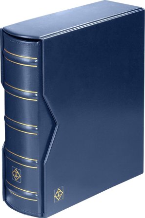 Leuchtturm OPTIMA Classic ringbind GIGANT og kassette - Blå