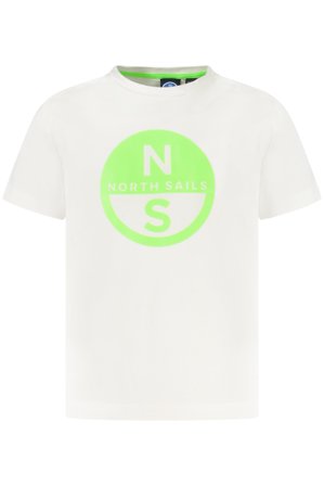 North Sails T-shirt Maniche Corte Bambino Bianco