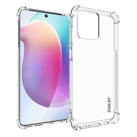 ENKAY genomskinligt droppsäkert fodral för Motorola Moto G Stylus (2023)