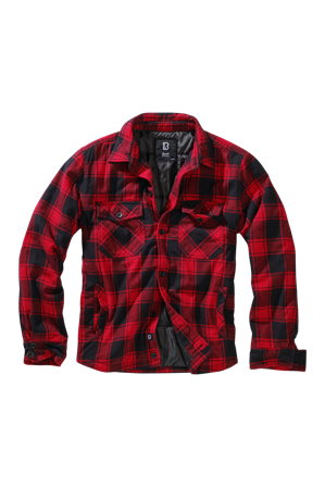 Giacca Brandit Lumber Rosso/Nero S