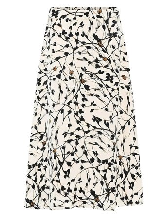 Floretbbamattas Skirt White Bruuns Bazaar