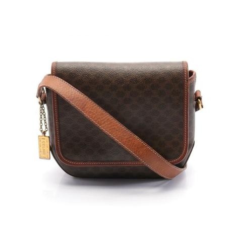 Celine Vintage, Pre-owned Shoulder Bag Bruin, Dames, Maat:ONE Size