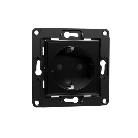 Shelly Wall Socket Black