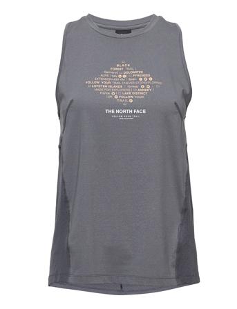 W Ao Glacier Tank T-shirts & Tops Sleeveless Harmaa The North Face