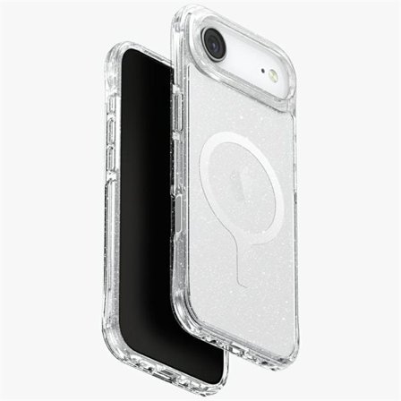 Uniq LifePro Xtreme Magclick opladningsetui til iPhone 17 Air - Transparent-Glitter