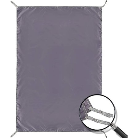 Utomhus Camping Tältmatta, Lätt, Kompakt, Vattentät Och Hållbar Grå (a)