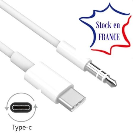 Adapterkabel för Samsung Galaxy A54 5G, USB C till 3,5 mm Mini Jack Auxiliary Audio
