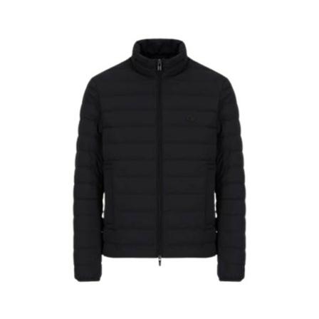 Emporio Armani Down Jas , Blauw , Heren , Maat: 3XL