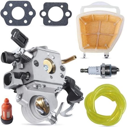Forgaserjusteringskit Kompatibel med STIHL MS311 MS311C MS391 MS391C MS362 MS362C Motorsav Luftbrændstoffilter Udskiftning