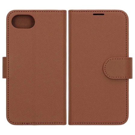 iPhone 16e Plånboksfodral med Stativ - Brun