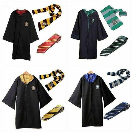 Harry Potter Cosplay Kostyme Unisex Voksen/barn Gryffindor Ravenclaw Kappe Ravenclaw Voksen S Hufflepuff 145