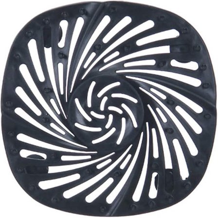 Håndvaskesi, Badeværktøjer, Hårstopper, Hårstopper mod tilstopning af hårpropper Badeværelse Brusebad Gulvafløb Håndvaskesi Filter Sort