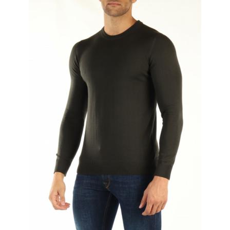 Alpha Studio, Round-neck Knitwear Groen, Heren, Maat:S