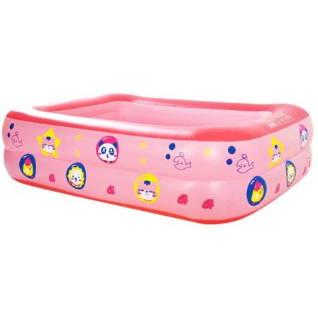 Oppustelig svømmebassin Bærbar oppustelig børnebassin Plaskebassin Indendørs og udendørs baghave sommerfest D