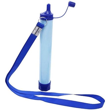 Amagogo Vattenfilter med Sugrör, Vattenreningsenhet, Portabla Personliga Vattenfiltreringsöverlevnadskit A214