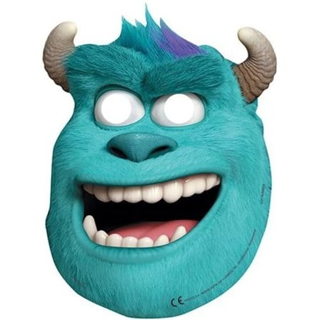 Monsters Inc Sulley Pappersmask (6-pack) One Size B