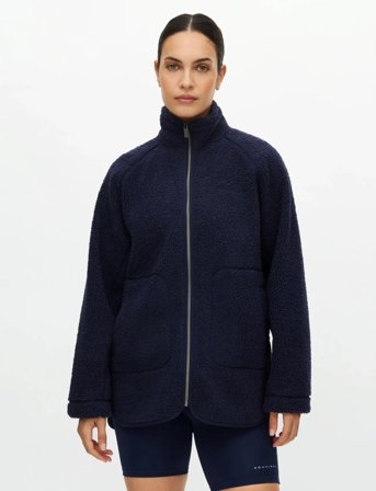 Röhnisch Cloud Pile Jacket - Navy - XS