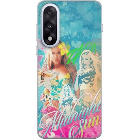 Kompatibel Mobilcover til OnePlus Nord 5 Eventyrverden med Steve, Creeper og dyr i farverig blokgrafik