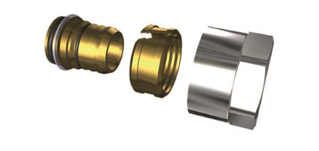 LK Systems 1875890 Pressanslutningskoppling 20 x 20 mm, Installation