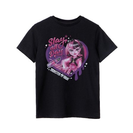 Monster High Girls Slay All Day T-shirt 9-10 år Svart