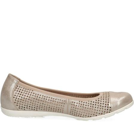Petrice taupe casual closed Schoenen , Beige , Dames , Maat: 39 EU