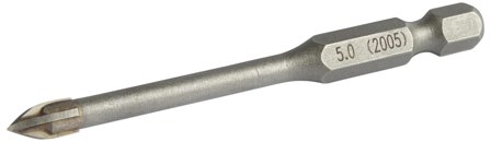 Ironside 202168 Klinkkeriporanterä 4-särmäinen, 750- 2000 kierr./min Ø5x70 mm, Koneiden tarvikkeet & käyttöosat