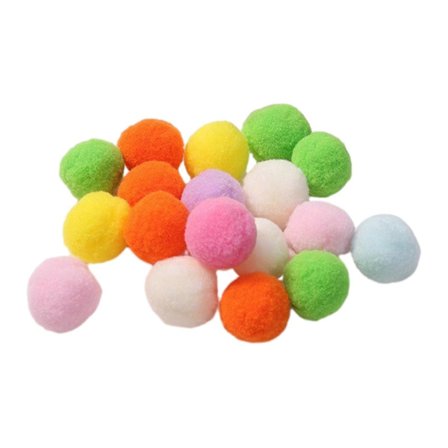 Interaktiv kattleksak med plyschboll[D]