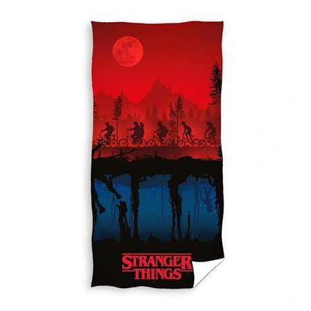 Stranger Things 100% bomuld håndklæde{KDO},ta