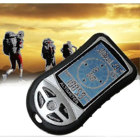 Höjdmätare Termometer Barometer Kompass Multifunktion -XX