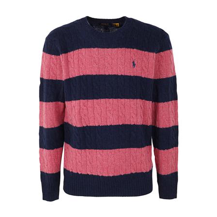 Polo Ralph Lauren, Long Sleeve Basic Pullover Niebieski, Mężczyzna, Rozmiar: S