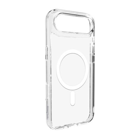 Puro Lite Mag TPU+PC-etui kompatibelt med MagSafe til iPhone 17 Air - gennemsigtigt med hvid ring