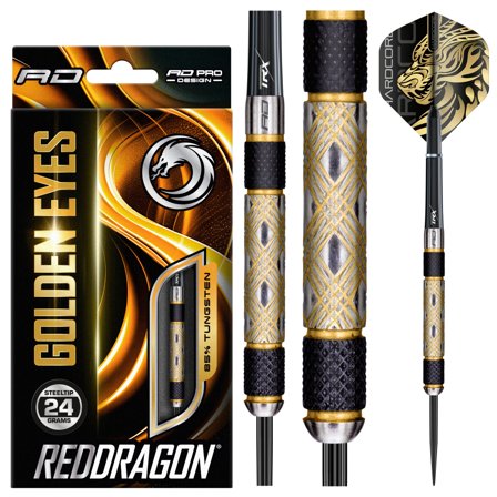 Golden Eye Steel Tip Darts 24g | Red Dragon Darts