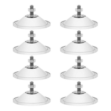 8 stk. kraftige sugekopper, stærke fortykkede vindues sugekopper, klare PVC sugekopper 5,5 cm Lar