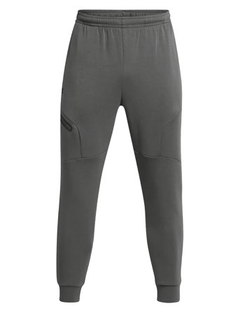 Ua Unstoppable Flc Jgr Eu Bottoms Sweatpants Grey Under Armour