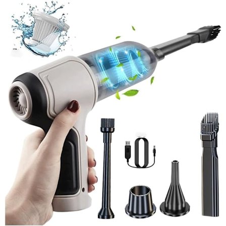 (Grå) Luftrensere og elektriske støvsamlere, bilstøvsuger