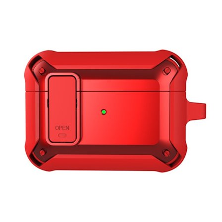 iPhone AirPods 3. generation, øretelefonetui, PC-etui, rød