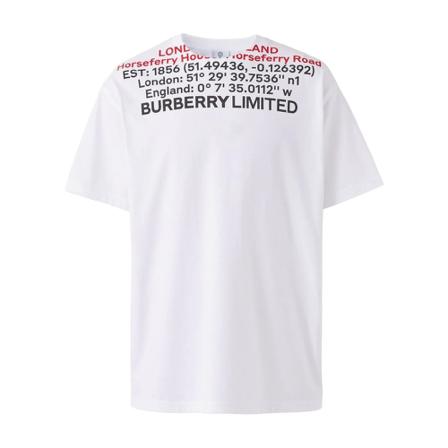 Burberry T-Shirts Hvid, Herre, Størrelse: M