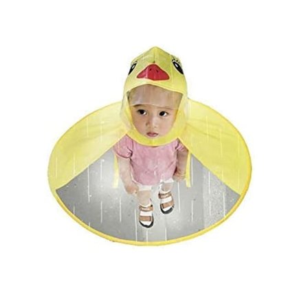 Barnregnrock, Toddler Duck Regnrock och Parasollhatt Vattentät