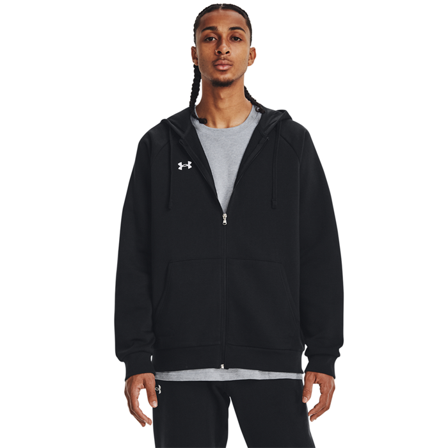 Hoodies Under Armour UA Rival Fleece FZ Hoodie Sort - Bodyman.dk