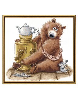 Broderikit Billede Te selskab - Andriana