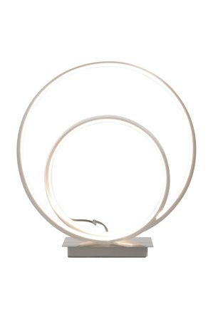 Aneta Lighting LOOP bordlampe, stål, LED, 3-trinns dimmer