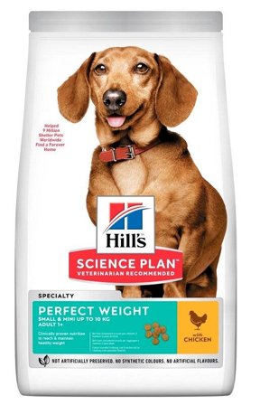 Hill's Science Plan Perfect Weight Small & Mini Adult Con Pollo
